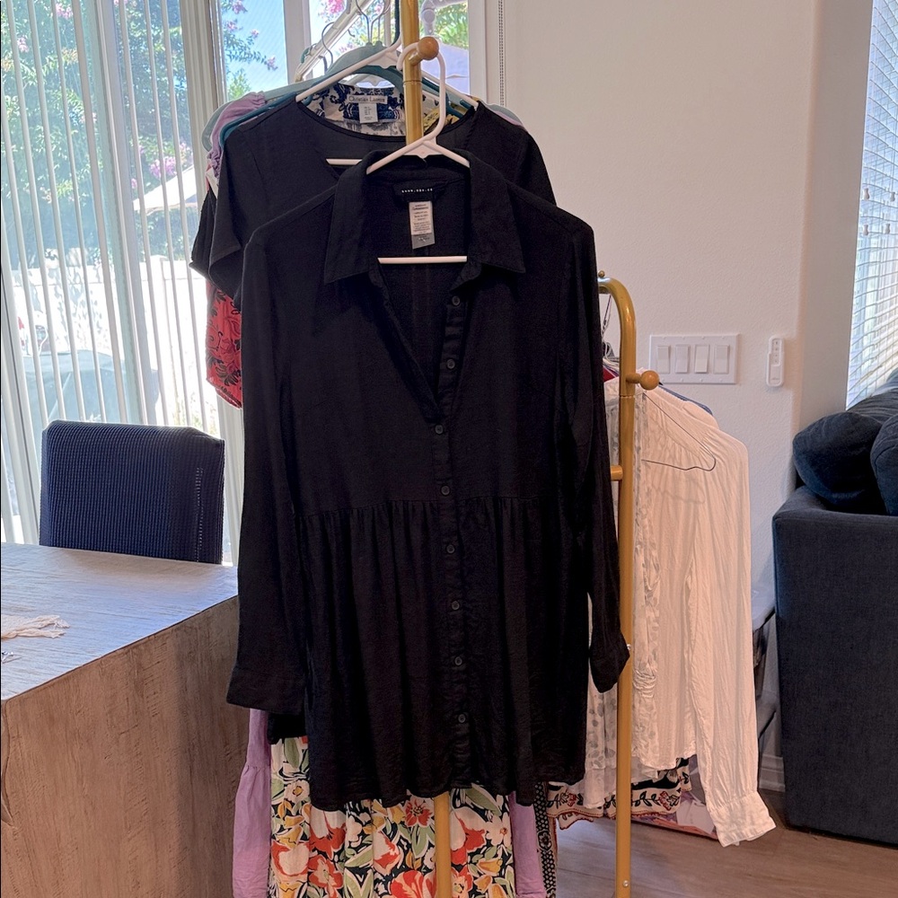 Elegant Black Mini Dress